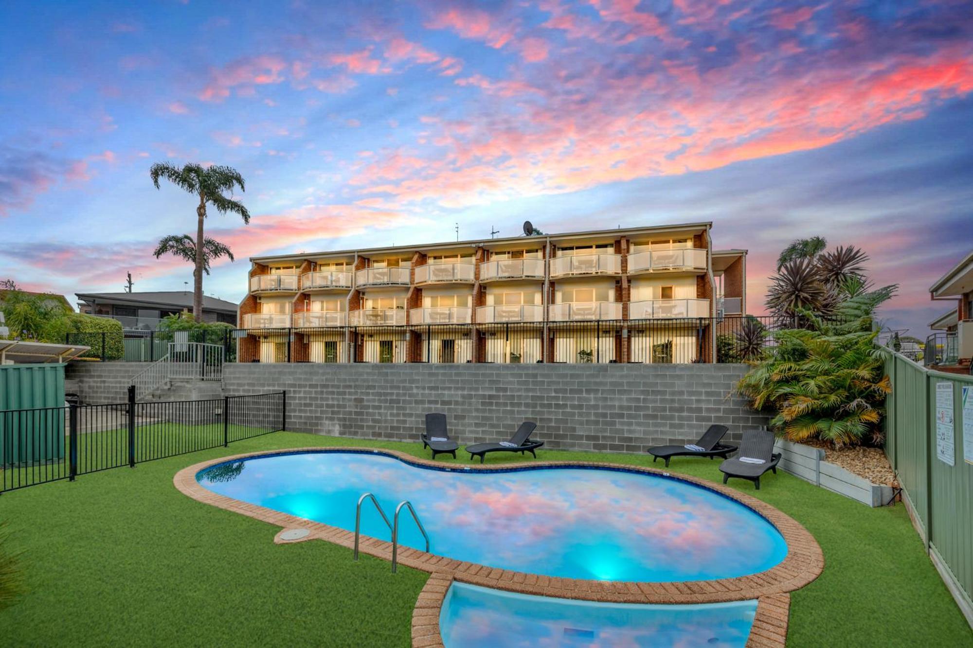 Sapphire Waters Motor Inn Merimbula Esterno foto